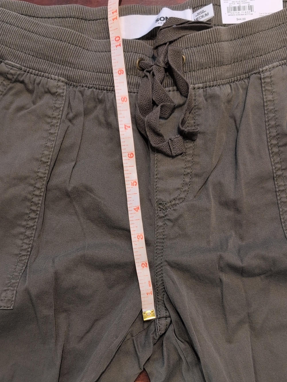 Sonoma Olive Utility Jogger Pants - Picture 5 of 9